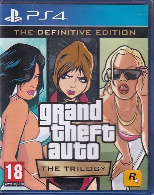 Grand Theft Auto the Trilogy the Definitive Edition - PS4 (A Grade) (Genbrug)